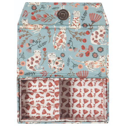 "Catbloom": Travel Jewelry Case - Tiny Tiger Gift Shop