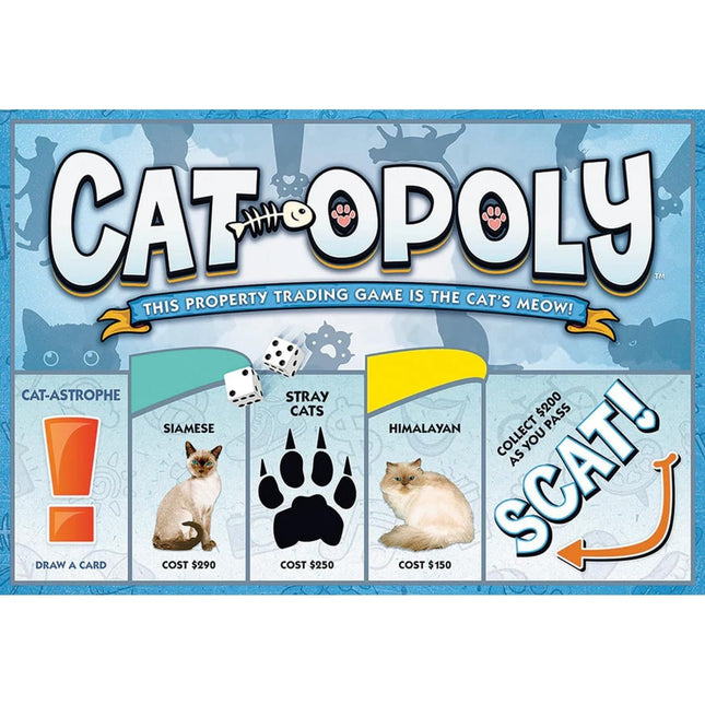Catopoly Board Game - Tiny Tiger Gift Shop
