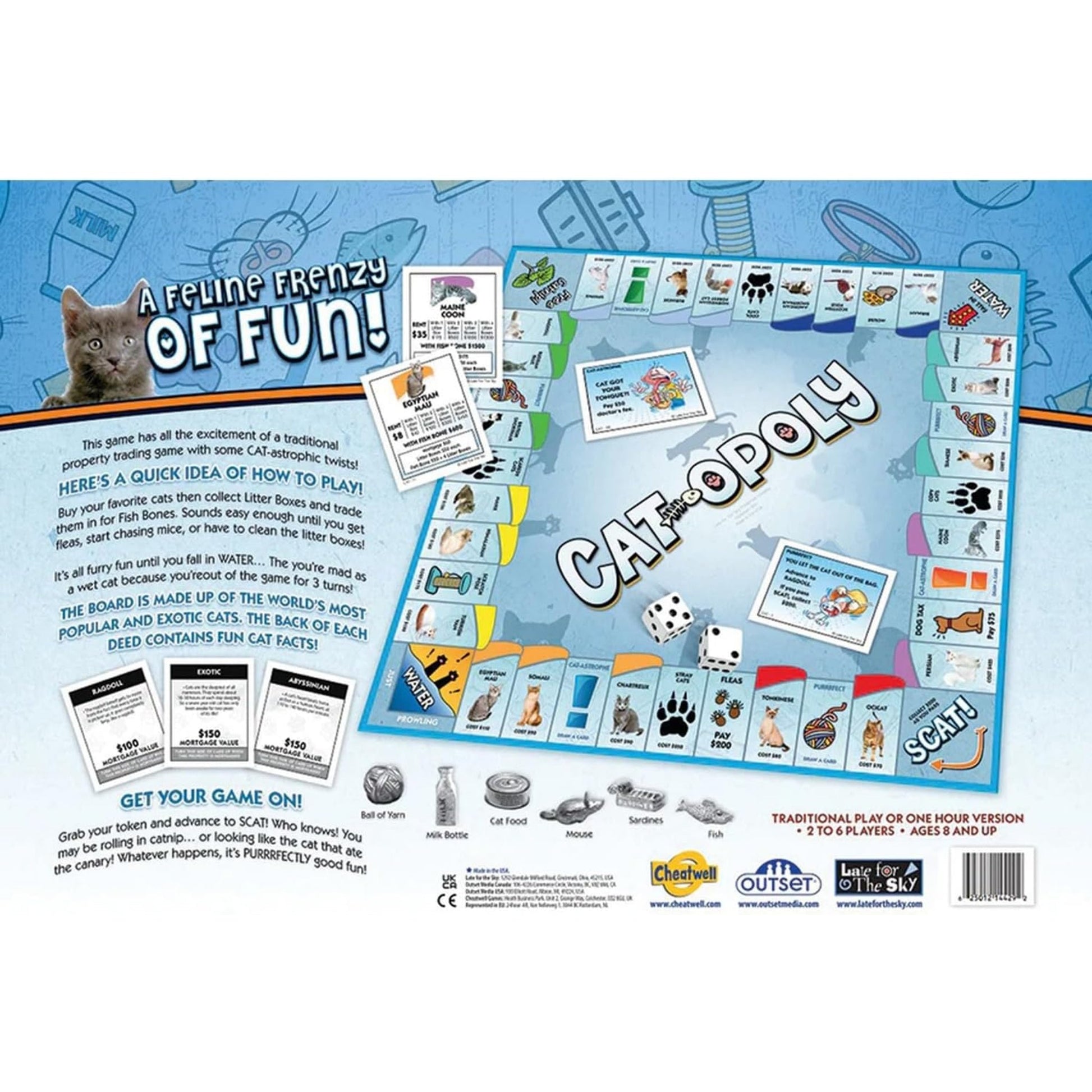Catopoly Board Game - Tiny Tiger Gift Shop