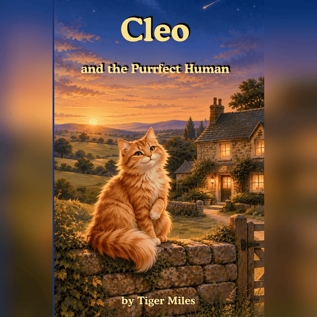 Cleo and the Purrfect Human: A Cozy, Funny Cat Novel (Cleo Series Book 1) - Tiny Tiger Gift Shop