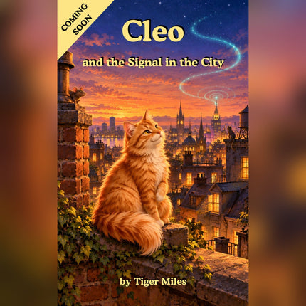 Cleo and the Signal in the City (Cleo Series Book 2) - COMING SOON - Tiny Tiger Gift Shop