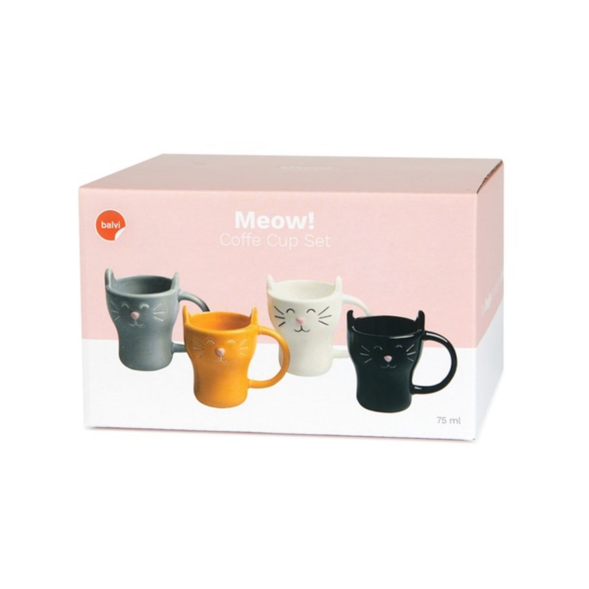 Coffee Set "Meow" - Tiny Tiger Gift Shop