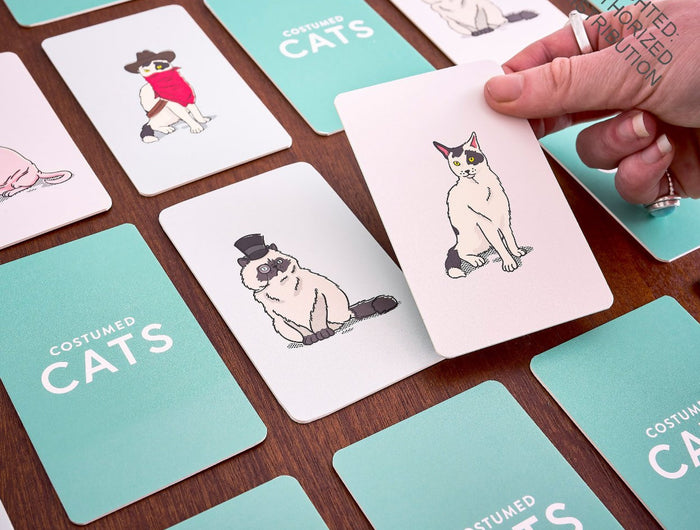 "Costumed Cats" - Memory Game - Tiny Tiger Gift Shop