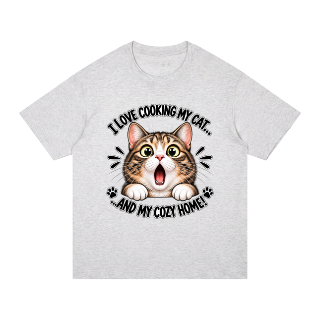 Unisex Regular Fit Cotton T-Shirt "DON'T BE A PSYCHO"