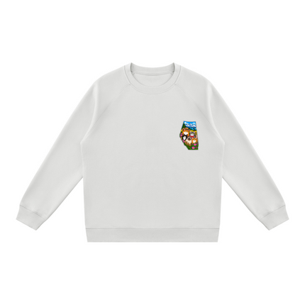 Unisex Regular Fit Crewneck Sweatshirt "CATS RULE IN ALBERTA" (Light Colors)