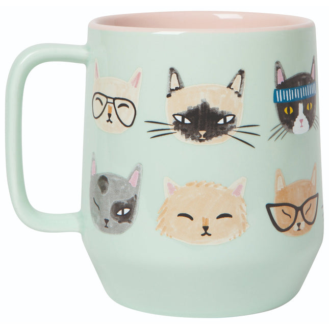 "Feline Fine": Mega Mug - Tiny Tiger Gift Shop