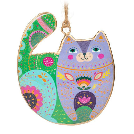 Groovy Cat Ornament - Tiny Tiger Gift Shop