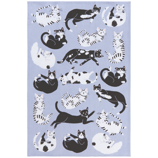 "Meow & Furever": Dishtowels (Set of 2) - Tiny Tiger Gift Shop