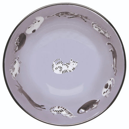 "Meow & Furever": Everyday Bowls (Set of 4) - Tiny Tiger Gift Shop