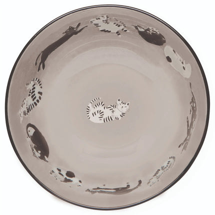 "Meow & Furever": Everyday Bowls (Set of 4) - Tiny Tiger Gift Shop