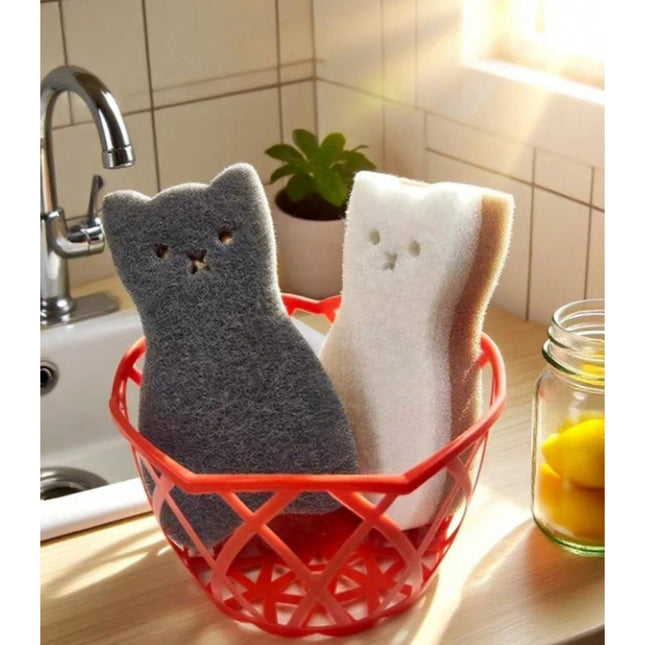 "Meowy": Cat Sponge - Tiny Tiger Gift Shop