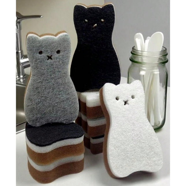 "Meowy": Cat Sponge - Tiny Tiger Gift Shop