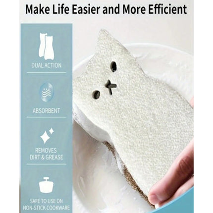 "Meowy": Cat Sponge - Tiny Tiger Gift Shop