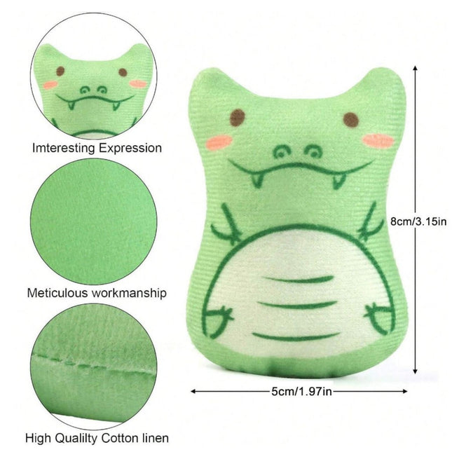 "Meowy": Catnip Cushion / Toy - Tiny Tiger Gift Shop