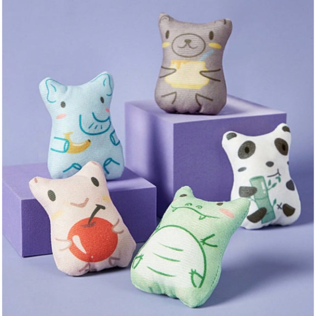 "Meowy": Catnip Cushion / Toy - Tiny Tiger Gift Shop