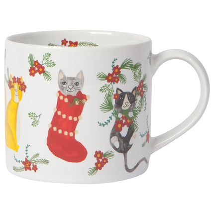 "Meowy Christmas": Mug in a Box - Tiny Tiger Gift Shop