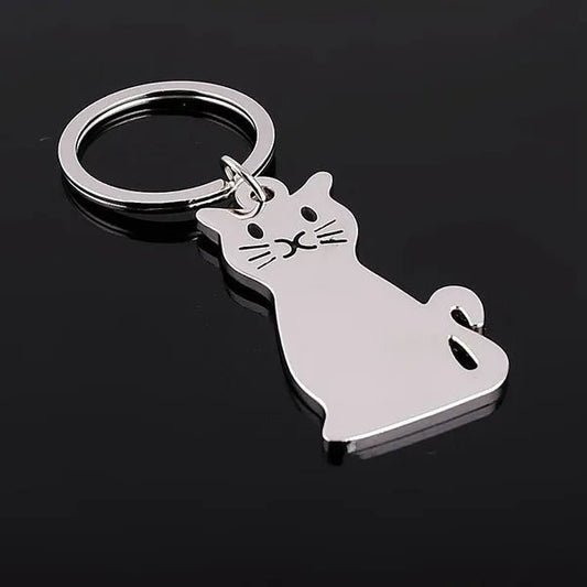 "Meowy": Keychain - Tiny Tiger Gift Shop