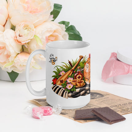 Miles' Canada Mug | Canadian Cat Mug - Tiny Tiger Gift Shop