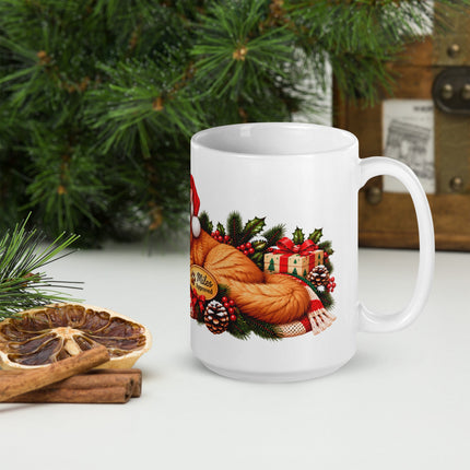 Miles' Christmas Mug | Cat Lover Christmas Gift - Tiny Tiger Gift Shop