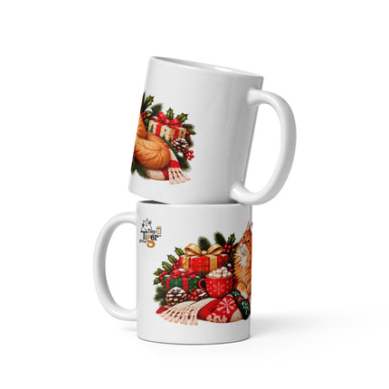 Miles' Christmas Mug | Cat Lover Christmas Gift - Tiny Tiger Gift Shop