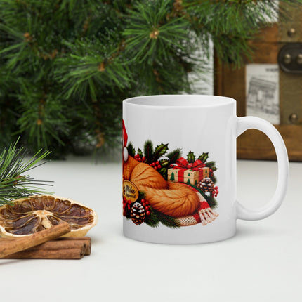 Miles' Christmas Mug | Cat Lover Christmas Gift - Tiny Tiger Gift Shop