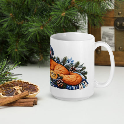 Miles' Winter Mug | Cozy Cat Mug - Tiny Tiger Gift Shop