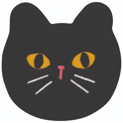 "Purr Party": Felt Wool Trivet - Tiny Tiger Gift Shop