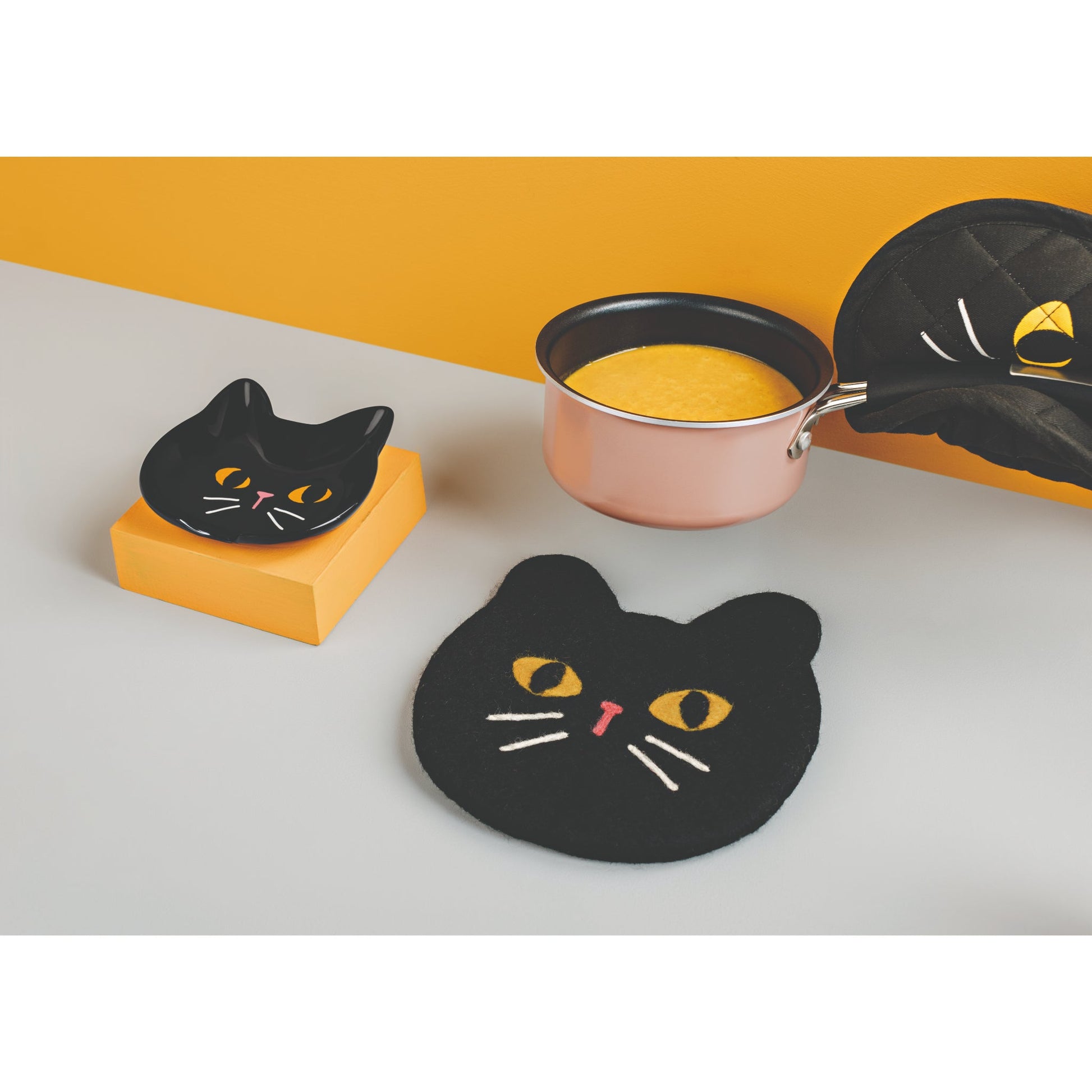 "Purr Party": Potholder 2.0 - Tiny Tiger Gift Shop