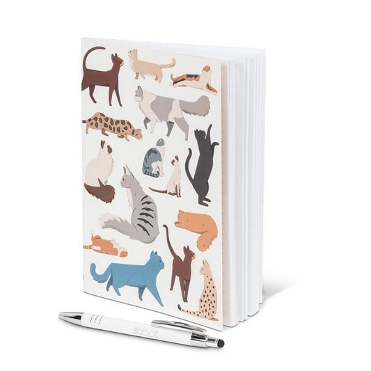 "Purrfect Pals": Lined Notebook - Tiny Tiger Gift Shop