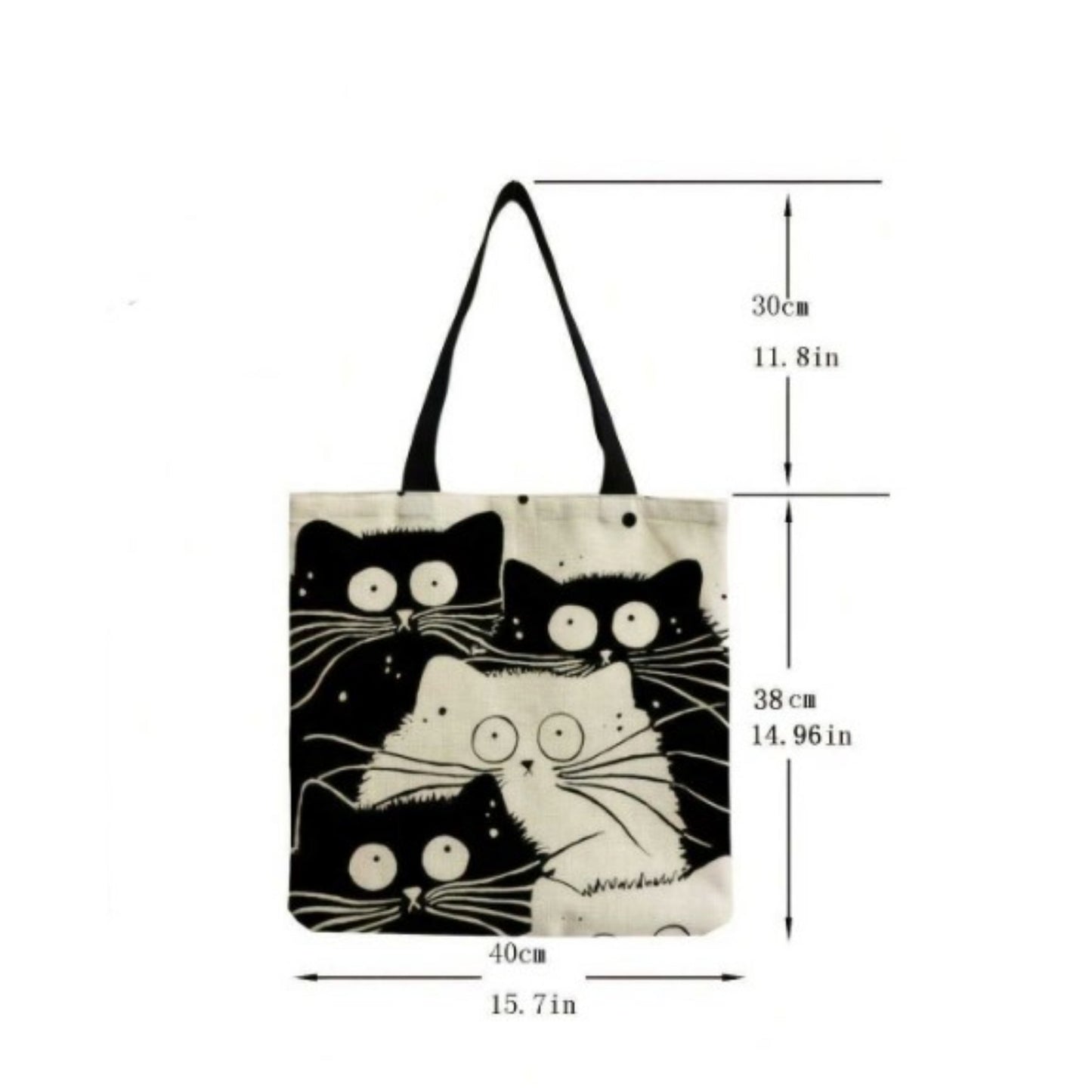 "Purrfect Pals": Shopping Bag - Tiny Tiger Gift Shop