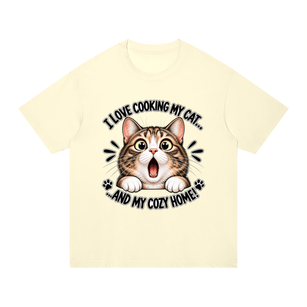Unisex Regular Fit Cotton T-Shirt "DON'T BE A PSYCHO" - Tiny Tiger Gift Shop