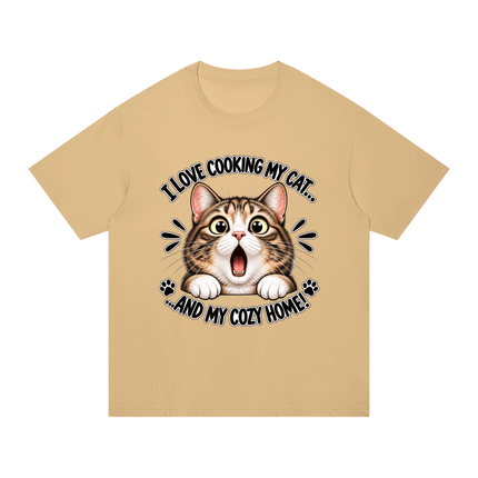 Unisex Regular Fit Cotton T-Shirt "DON'T BE A PSYCHO" - Tiny Tiger Gift Shop