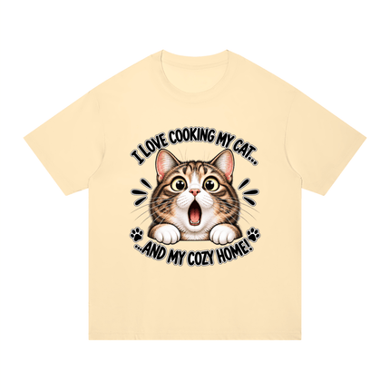 Unisex Regular Fit Cotton T-Shirt "DON'T BE A PSYCHO" - Tiny Tiger Gift Shop