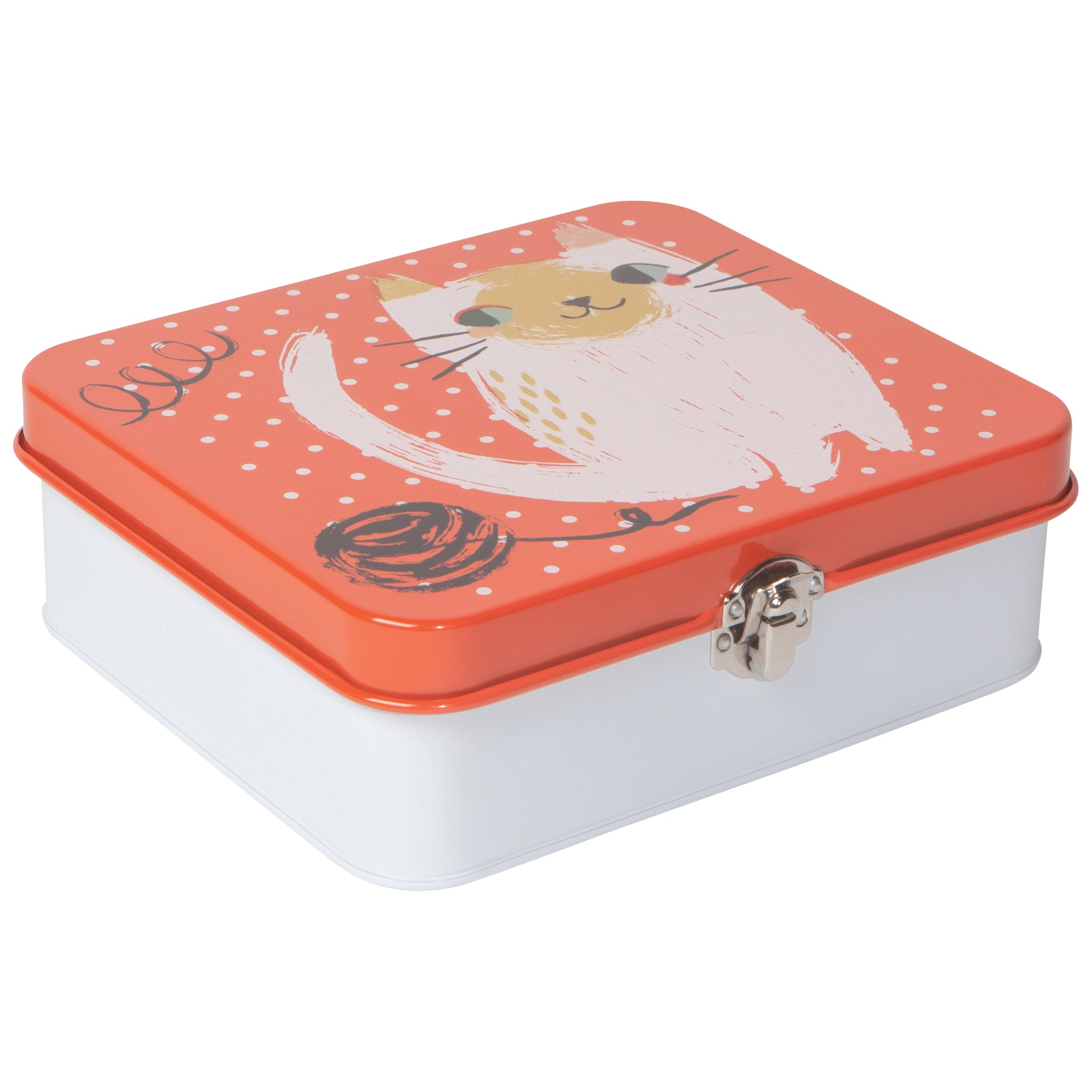 Meow Meow Tin Boxes Tiny Tiger Gift Shop