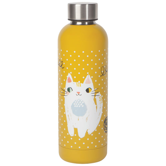 "Meow Meow": Water Bottle - Tiny Tiger Gift Shop