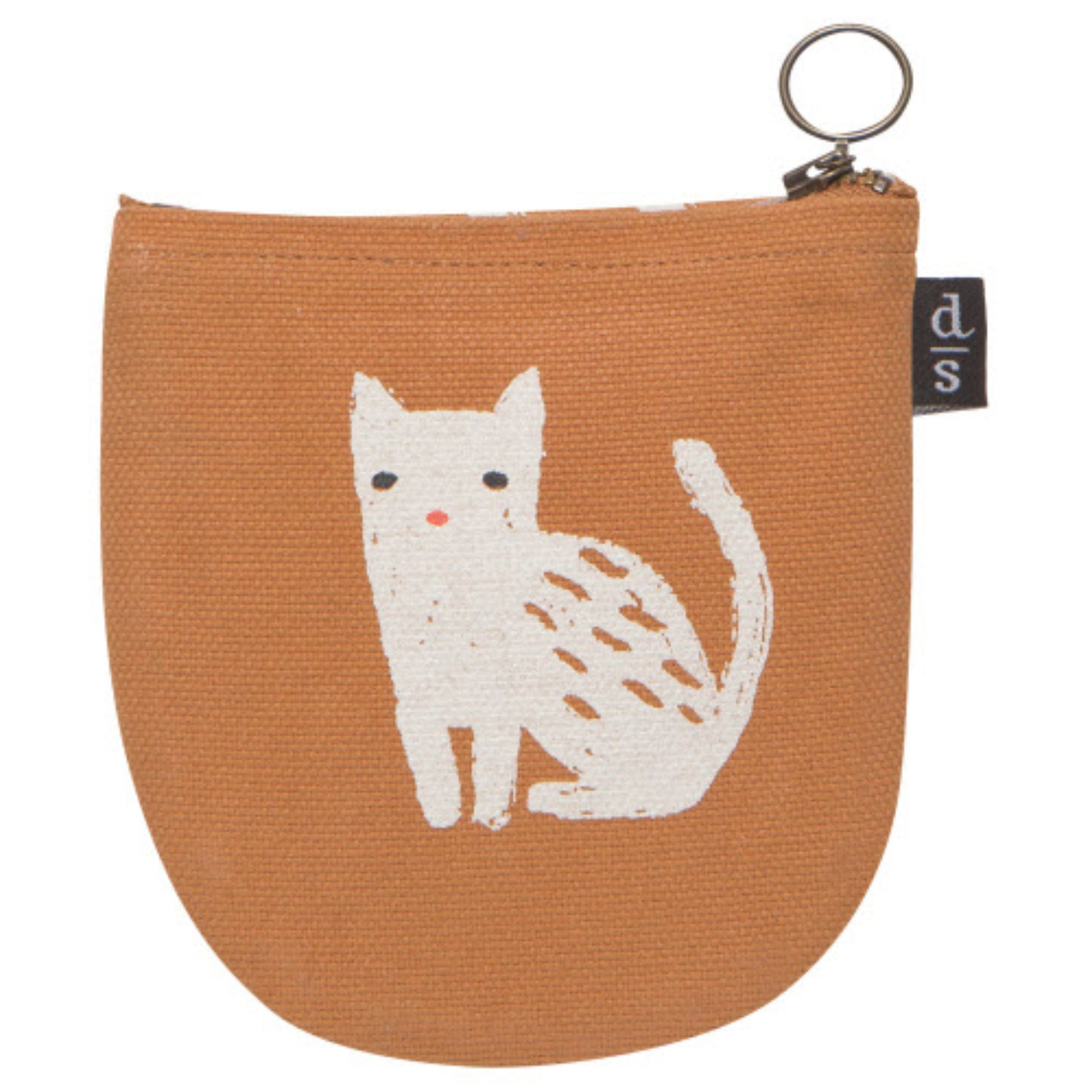 "The Cats Meow": Halfmoon Pouch - Tiny Tiger Gift Shop