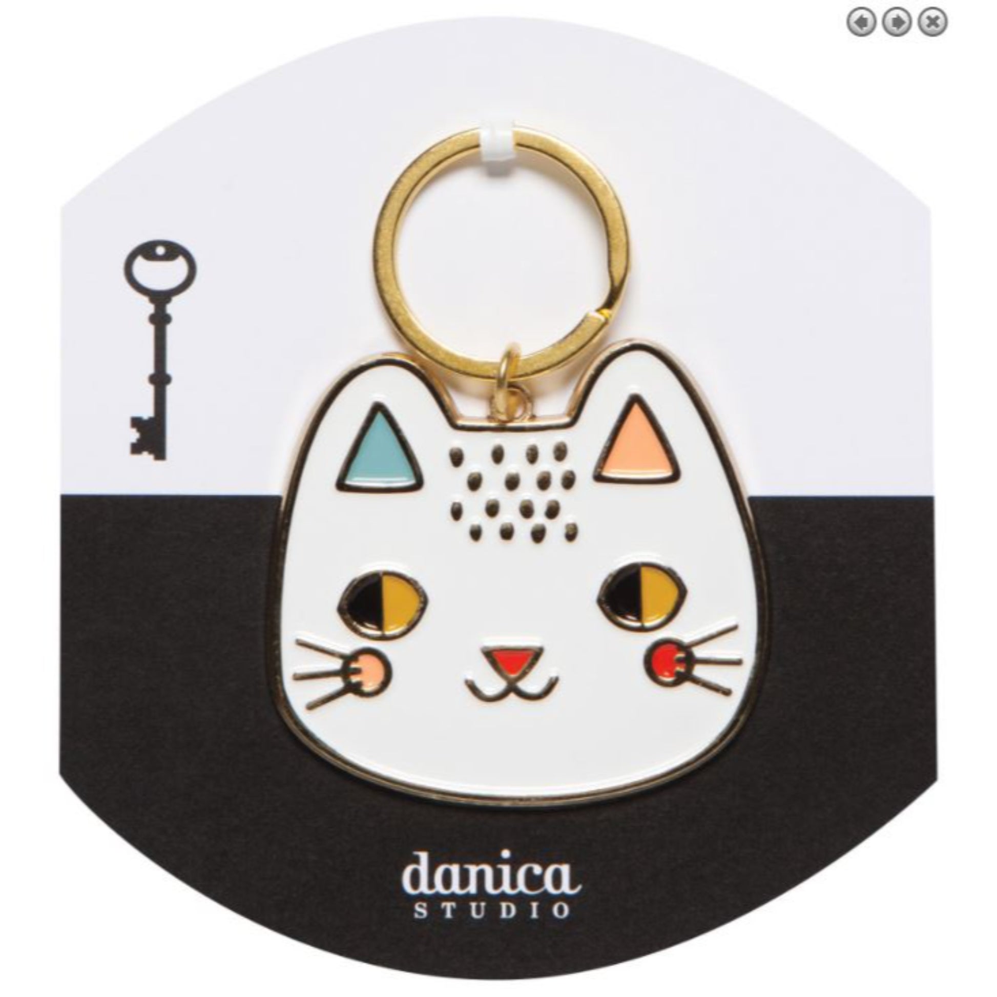 "Meow Meow": Keychain - Tiny Tiger Gift Shop