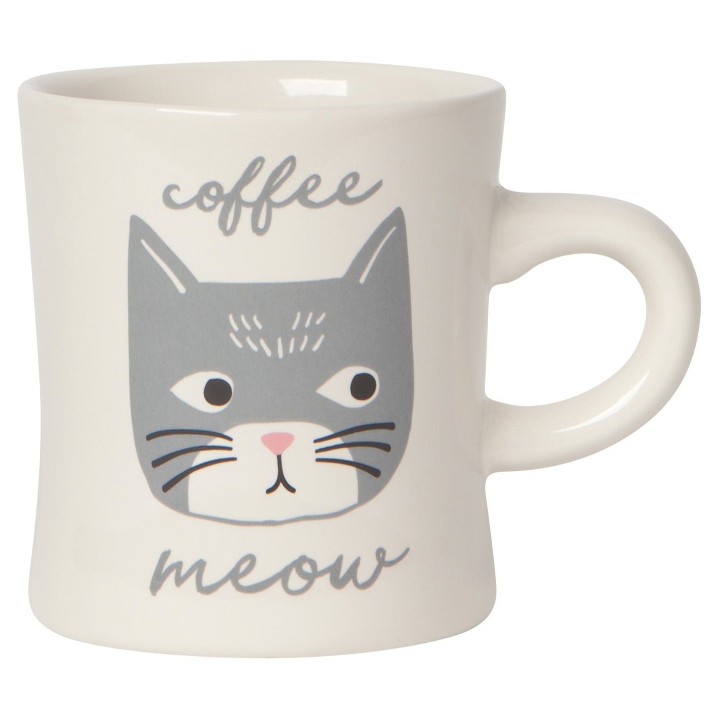 "The Cats Meow": Diner Mug - Tiny Tiger Gift Shop