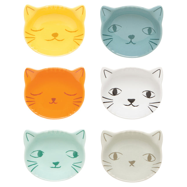 "The Cats Meow": Pinch Bowls (Set of 6) - Tiny Tiger Gift Shop