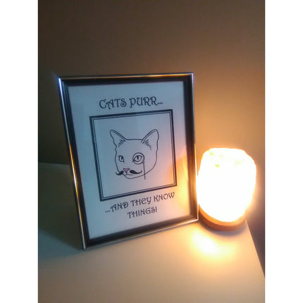 Artwork "Cats Purr..." - Tiny Tiger Gift Shop