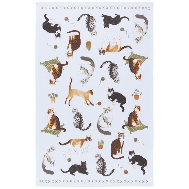 "Cat Collective": Dishtowel - Tiny Tiger Gift Shop