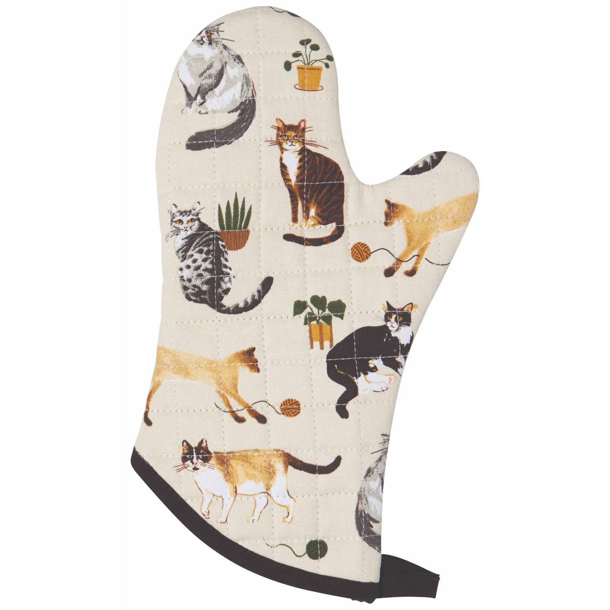 "Cat Collective": Oven Mitts (Set of 2) - Tiny Tiger Gift Shop