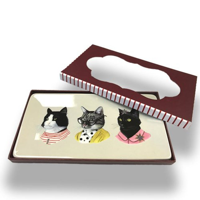 Cat Portraits Tray - Tiny Tiger Gift Shop