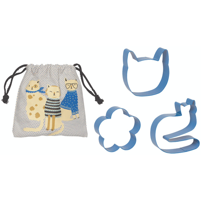 "Feline Fine": Cookie Cutter Set - Tiny Tiger Gift Shop
