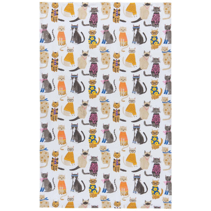 "Feline Fine": Dishtowel - Tiny Tiger Gift Shop