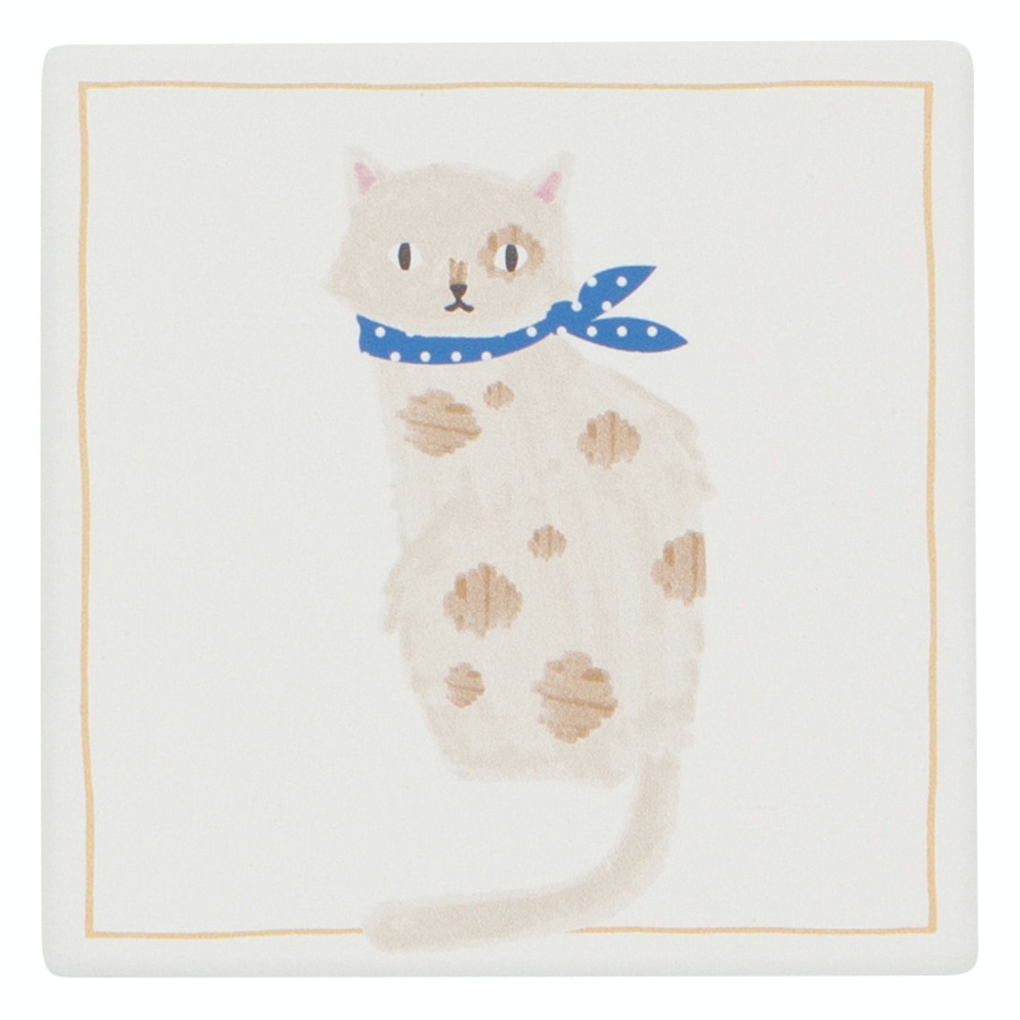 "Feline Fine": Soak Up Coasters (Set of 4) - Tiny Tiger Gift Shop