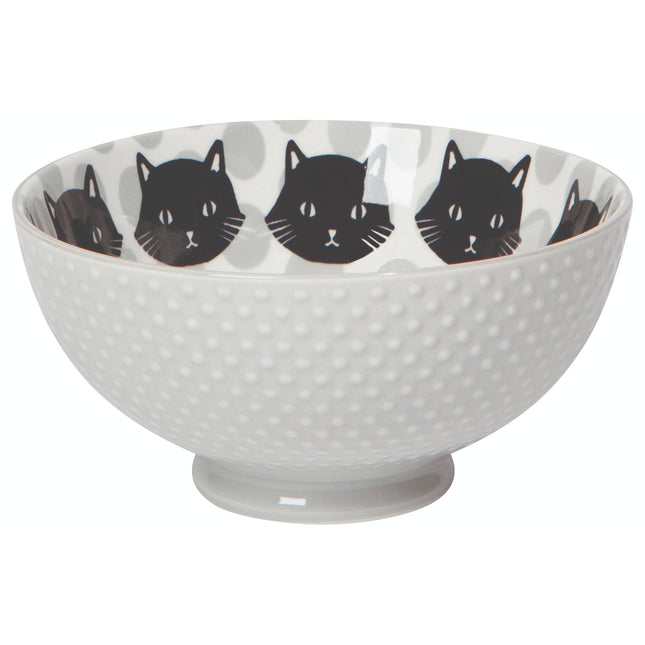 "Feline Fine": Stamped Bowls - Tiny Tiger Gift Shop