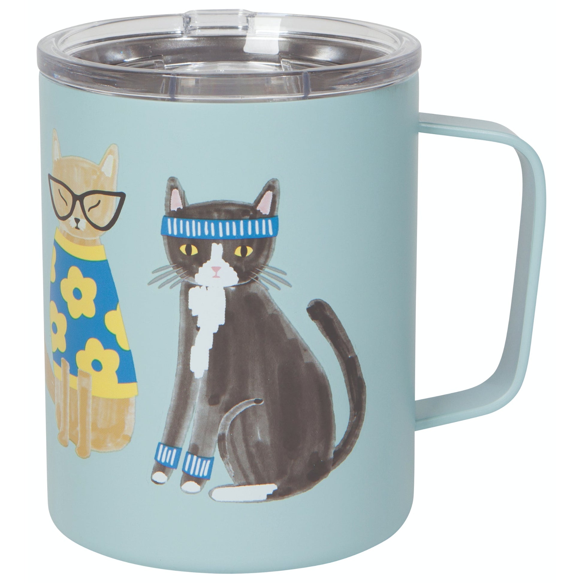 "Feline Fine": Thermo Mug - Tiny Tiger Gift Shop