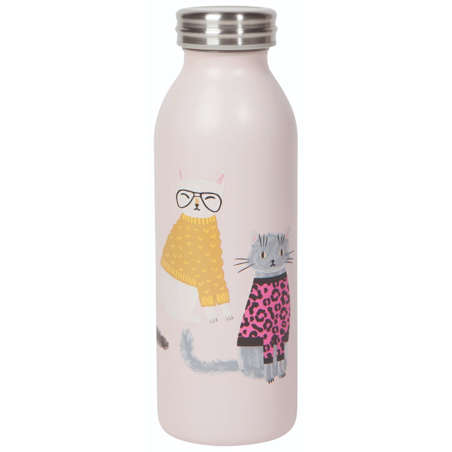 "Feline Fine": Water Bottle - Tiny Tiger Gift Shop