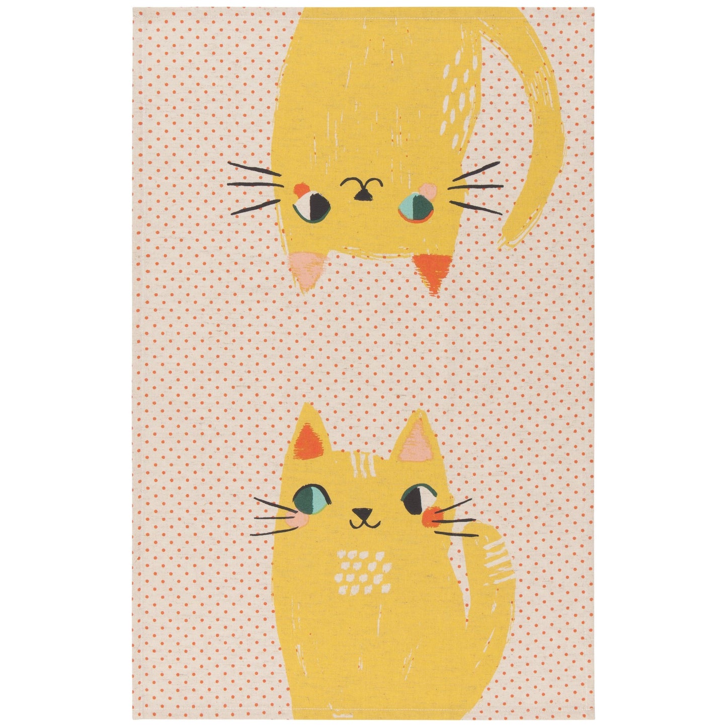 "Meow Meow": Dishtowels (Set of 2) - Tiny Tiger Gift Shop